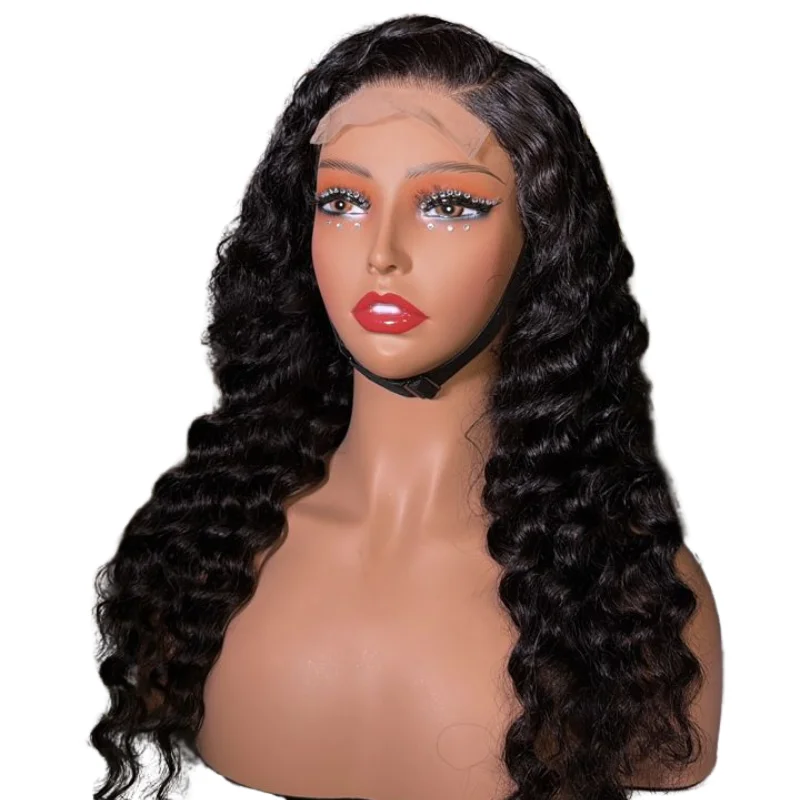 deep wave lace front wig