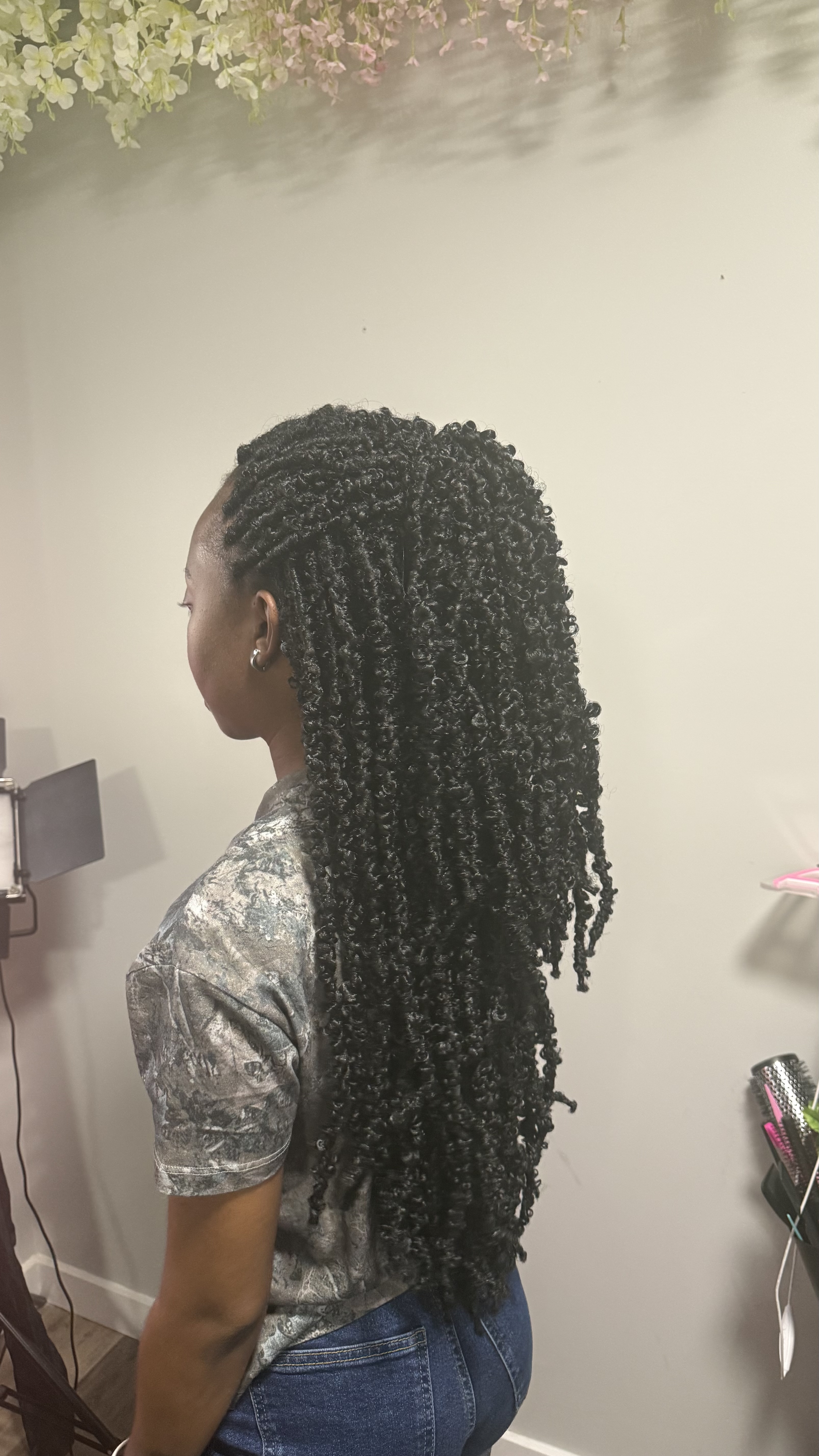 Faux or Butterfly locs